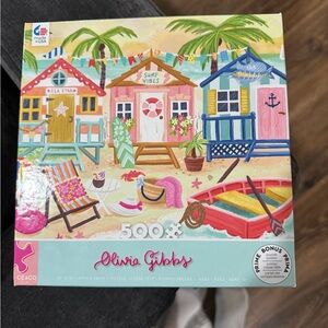 Olivia Gibbs Beach Puzzle 500 Pieces